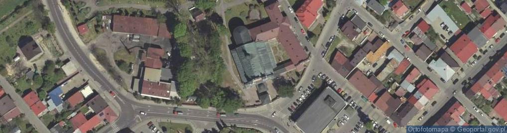 Zdjęcie satelitarne św. Jana Chrzciciela - Sanktuarium