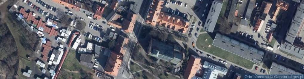 Zdjęcie satelitarne św. Jana Chrzciciela