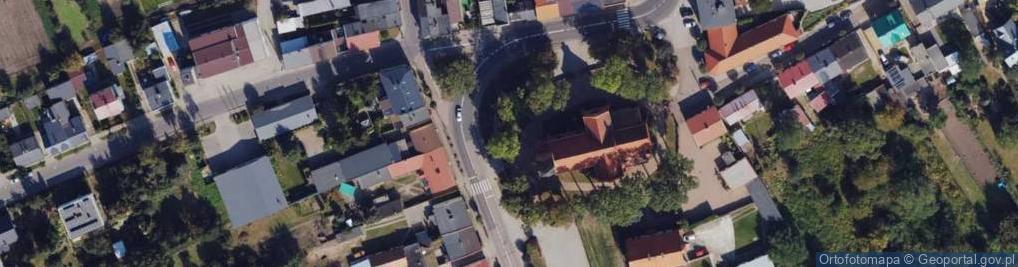 Zdjęcie satelitarne św. Jana Chrzciciela