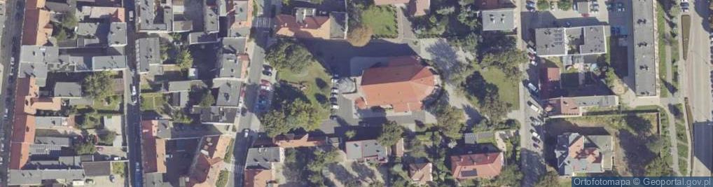 Zdjęcie satelitarne Św. Jana Chrzciciela