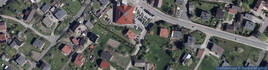 Zdjęcie satelitarne św. Jana Nepomucena i św. Barbary