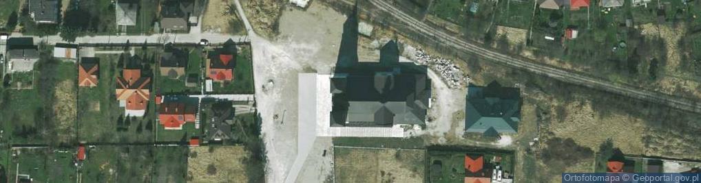 Zdjęcie satelitarne św. Jana Pawła 2