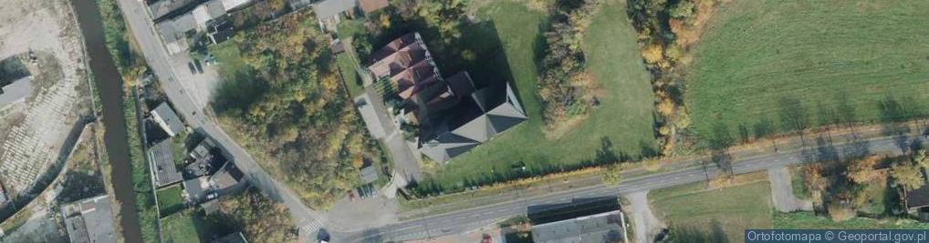 Zdjęcie satelitarne św. Jana z Dukli