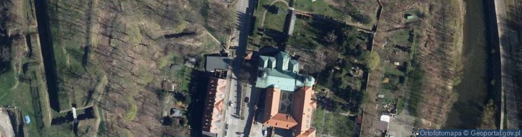 Zdjęcie satelitarne św. Jerzego i św. Wojciecha - filialny