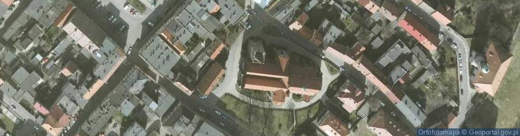 Zdjęcie satelitarne św. Jerzego