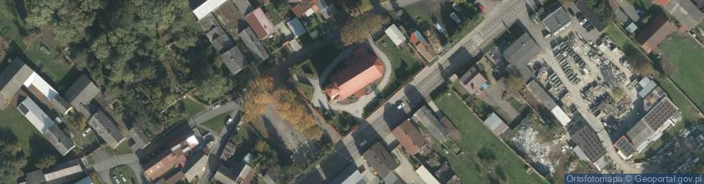 Zdjęcie satelitarne św. Jodoka