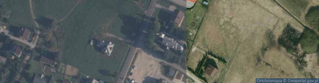 Zdjęcie satelitarne św. Józefa Oblubieńca Najświętszej Maryi Panny - stary