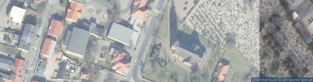 Zdjęcie satelitarne św. Józefa Oblubieńca Najświętszej Maryi Panny