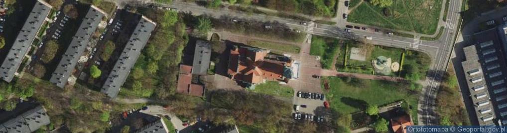 Zdjęcie satelitarne św. Józefa Robotnika