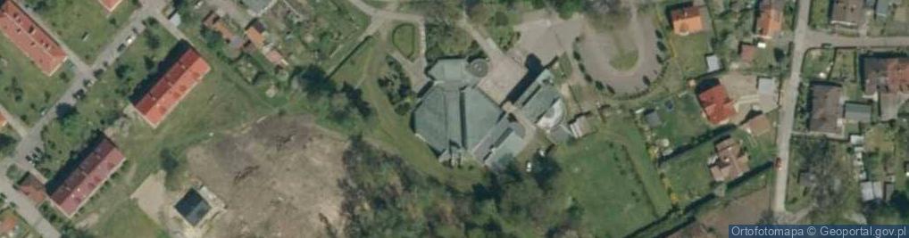 Zdjęcie satelitarne św. Józefa