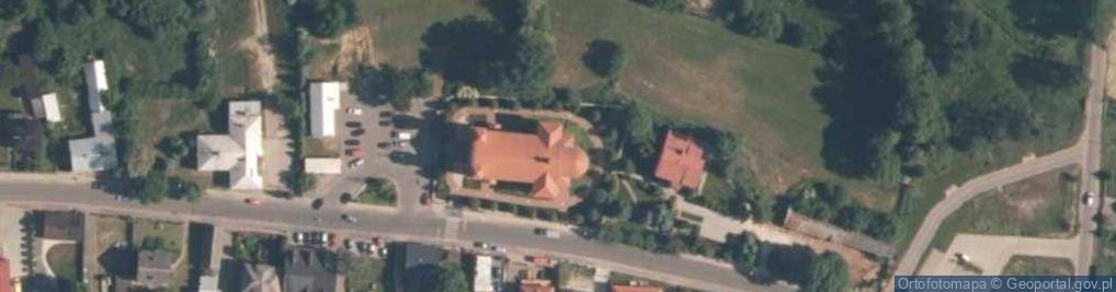 Zdjęcie satelitarne św. Katarzyny Aleksandryjskiej Dziewicy i Męczennicy