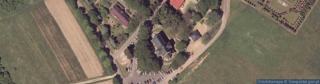 Zdjęcie satelitarne św. Katarzyny Aleksandryjskiej, Sanktuarium św. Andrzeja Boboli