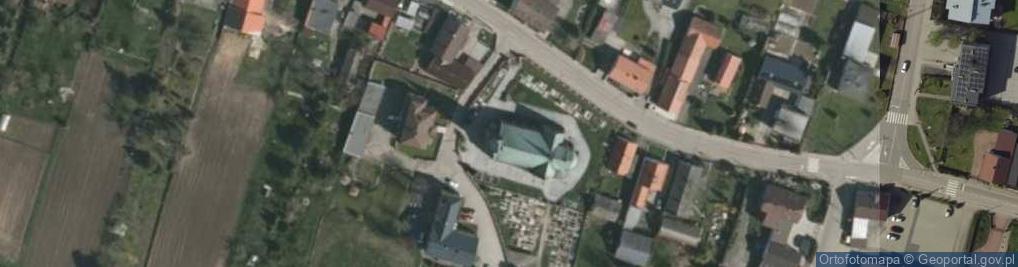 Zdjęcie satelitarne św. Katarzyny Aleksandryjskiej