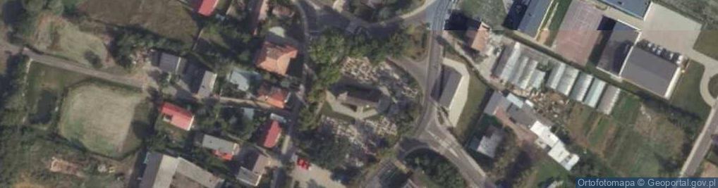 Zdjęcie satelitarne Św. Katarzyny Aleksandryjskiej