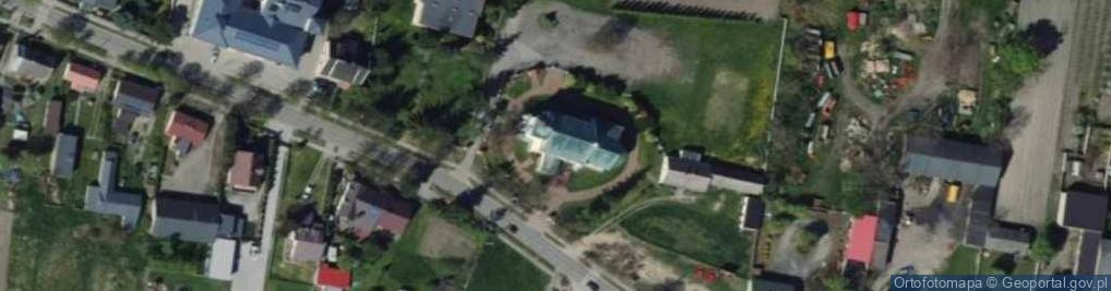 Zdjęcie satelitarne św. Katarzyny Dziewicy i Męczennicy