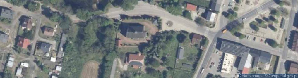 Zdjęcie satelitarne św. Katarzyny i św. Jana Ewangelisty