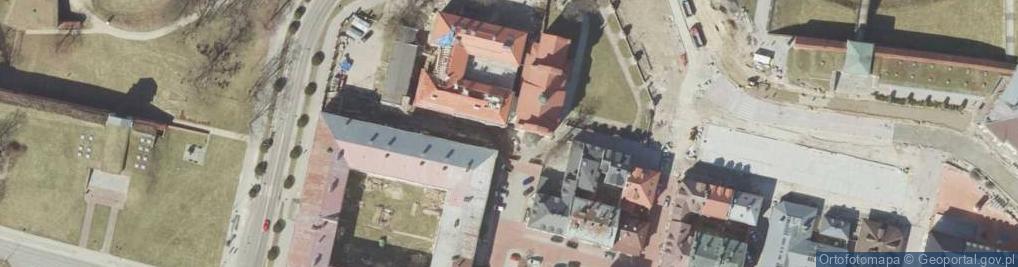 Zdjęcie satelitarne św. Katarzyny - Rektoralny