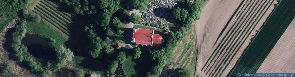 Zdjęcie satelitarne św. Klemensa i św. Małgorzaty