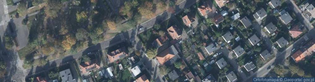 Zdjęcie satelitarne Św. Królowej Jadwigi