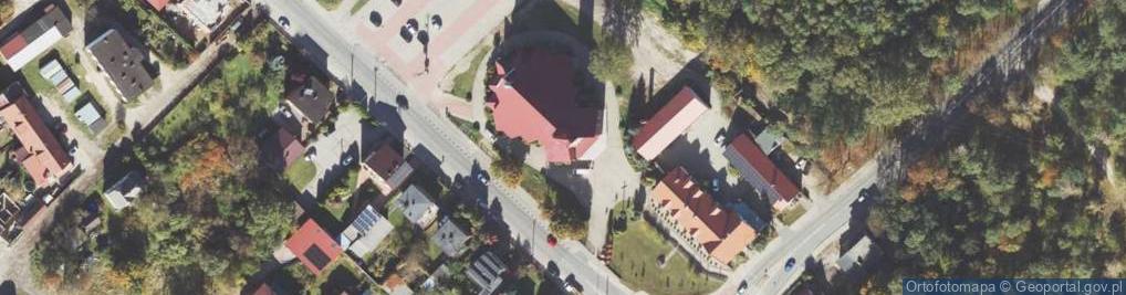 Zdjęcie satelitarne św. Krzyża