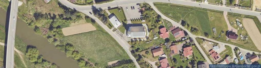 Zdjęcie satelitarne św. Maksymiliana Marii Kolbego