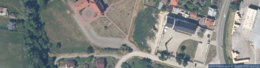 Zdjęcie satelitarne św. Maksymiliana Marii Kolbego