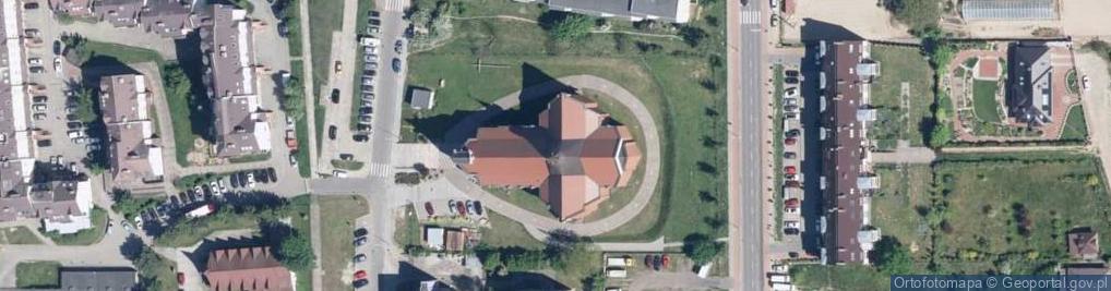 Zdjęcie satelitarne św. Maksymiliana Marii Kolbe