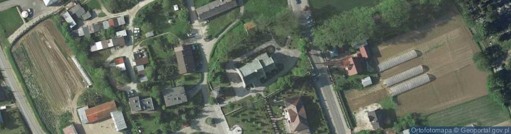 Zdjęcie satelitarne św. Małgorzaty Dziewicy i Męczennicy