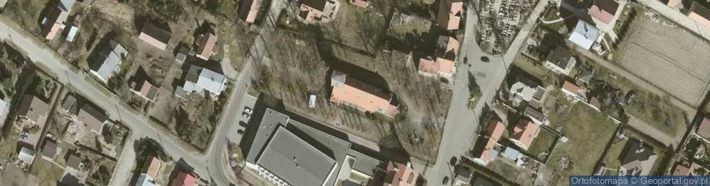 Zdjęcie satelitarne św. Marcina Biskupa