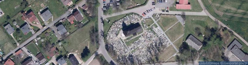 Zdjęcie satelitarne św. Marcina z Tours