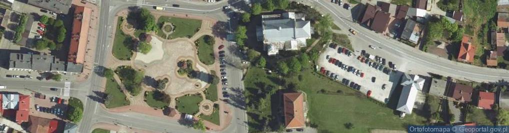 Zdjęcie satelitarne św. Marii Magdaleny