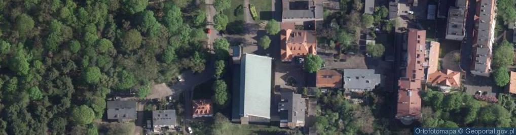 Zdjęcie satelitarne Św. Michała Archanioła i bł. Ks. Bronisława Markiewicza