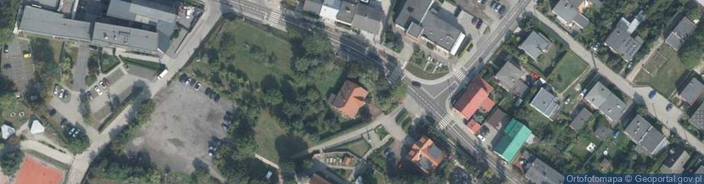 Zdjęcie satelitarne św. Michała Archanioła i Wniebowzięcia Najświętszej Maryi Panny