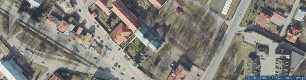 Zdjęcie satelitarne św. Michała Archanioła