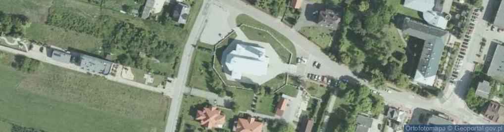 Zdjęcie satelitarne św. Mikołaja biskupa i wyznawcy