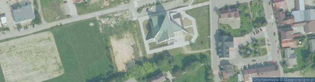 Zdjęcie satelitarne św. Mikołaja Biskupa - nowy