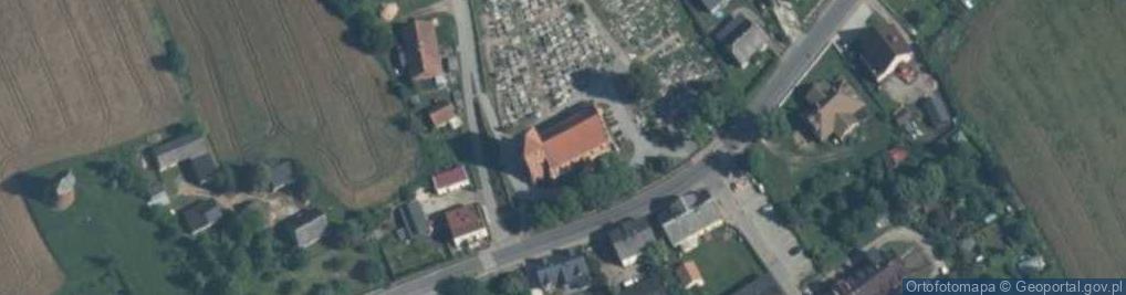 Zdjęcie satelitarne św. Mikołaja biskupa