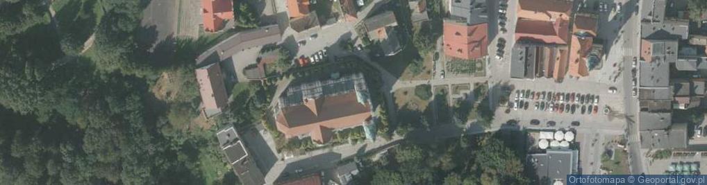 Zdjęcie satelitarne św. Mikołaja i Franciszka Ksawerego