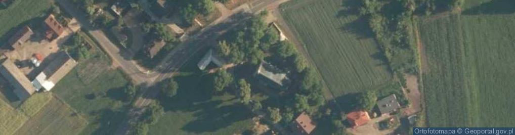 Zdjęcie satelitarne św. Mikołaja i św. Doroty