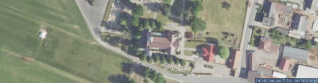 Zdjęcie satelitarne św. Mikołaja i św. Małgorzaty
