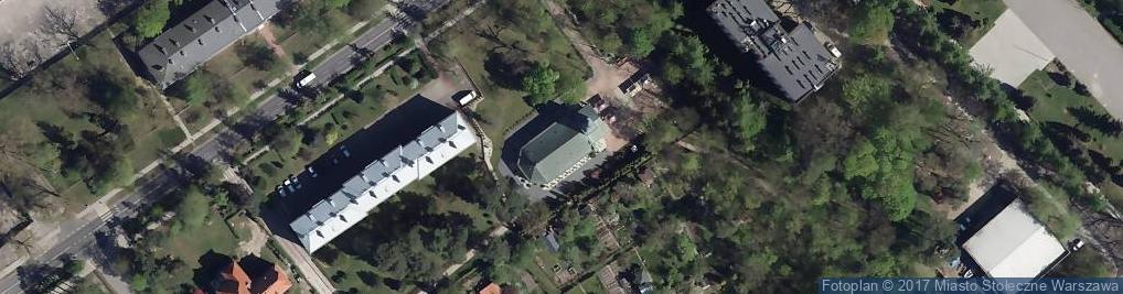 Zdjęcie satelitarne św. Ojca Rafała Kalinowskiego