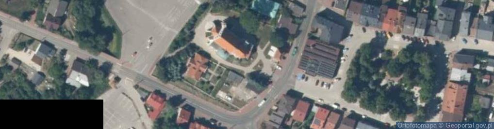 Zdjęcie satelitarne św. Piotra i Pawła - Sanktuarium