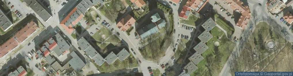 Zdjęcie satelitarne św. Piotra i Pawła