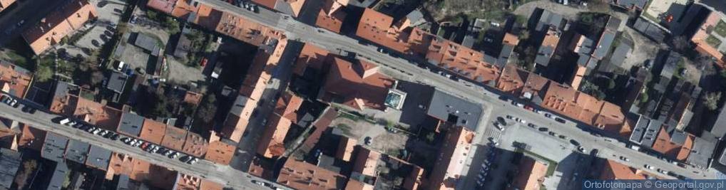 Zdjęcie satelitarne Św. Piotra i Pawła