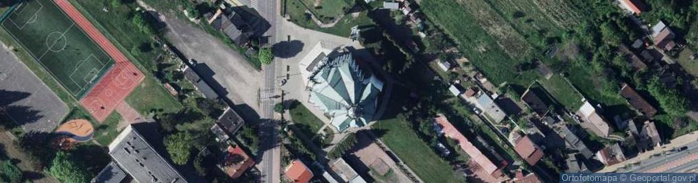 Zdjęcie satelitarne św. Piusa V