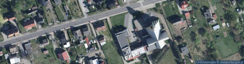 Zdjęcie satelitarne św. Piusa X Papieża i św. Marii Goretti