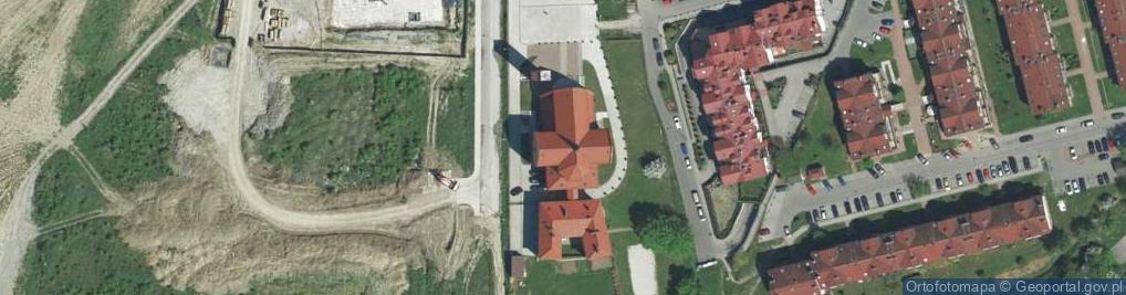Zdjęcie satelitarne św. Rafała Kalinowskiego