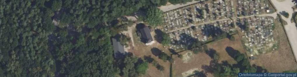 Zdjęcie satelitarne św. Rocha