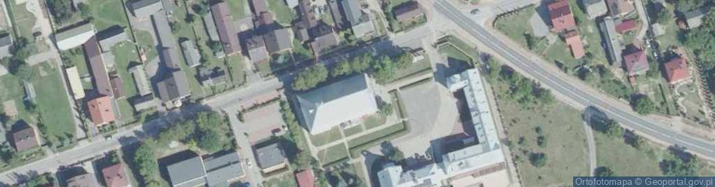 Zdjęcie satelitarne św. Rozalii
