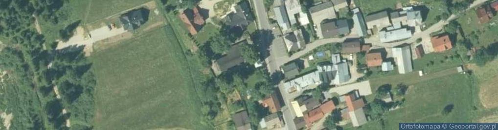 Zdjęcie satelitarne św. Sebastiana i MB Różańcowej